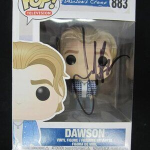 James Van Der Beek signed Funko POP Television Figure : Dawsons Creek #883 w/COA